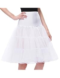 Enagua para dama, estilo vintage, tutú