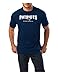 NFL New England Patriots Men's UP4 Tee, Navy, Large