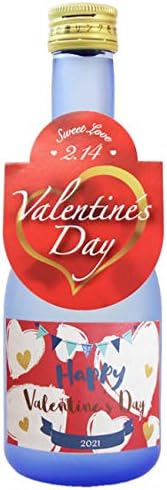 Amazon Co Jp バレンタイン限定 バレンタインラベルのお酒300ml 日本酒 焼酎 梅酒選択可 日本酒 バレンタインお酒 バレンタイン日本酒 バレンタイン 食品 飲料 お酒