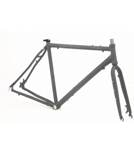 BXT Road Bicycle Frame Gravel Frame Carbon 700C Flat Mount Disc Brake With Carbon Fork And Handlebar Thru Axle 12x142mm - 18 - View #3
