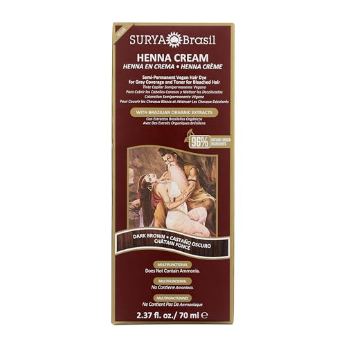 Surya Brasil Henna Cream Dark Brown Hair Color