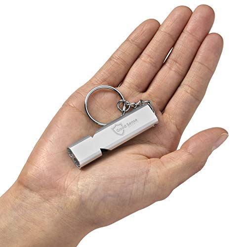 Good Sense Security 2 Emergency/Survival Whistles on Keychain or