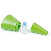 SteriPen FitsAll 4-Micron Pre-Filter Adapter, Green | Collapsible Funnel for Wide-Mouth Bottles, Removes Sediment Before UV T