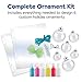 Creativity for Kids 1134000 Sparkling 3D Wonder Paint Kit - Make Your Own Holiday Ornaments (New Packaging) Multicolor