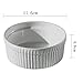 Cinf White 10 oz Set of 4 Souffle Dishes Ramekins Oven Microwave Safe Bowls Creme Brulee Sauce Cups for Baking Cooking Porcelain Individual Serving Size for Desserts, Sides & More