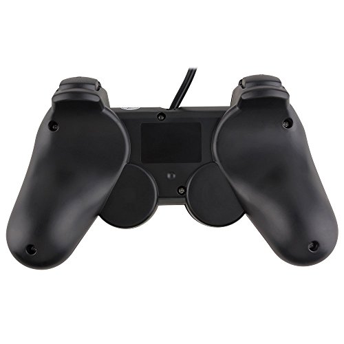 Wired Controller for PS2,Wetoph GD22 Dual Shock Gamepad for Playstation 2 Supports Dual Vibration Function(Third Party Product)-Black