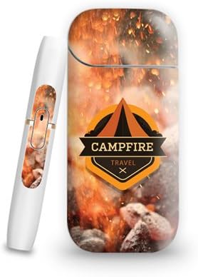 IQOS STICKER cover skin Protective film designs Made in Korea (C_08_Campfire)
