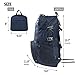 AINZIN 35L Lightweight Packable Durable Water Resistant Travel Hiking Foldable Backpack - Daypack Handy Foldable Camping Outdoor Cycling Backpack Small Deep Navy