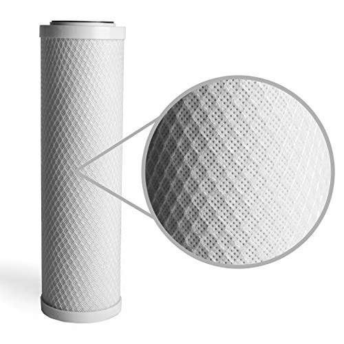 25) 2.5 x 10 Inch Activated Carbon Whole House RO Water Pre Filter CTO 10 Micron