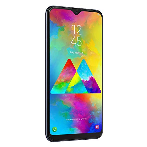 Samsung Galaxy M20 Smartphone, FHD+ Infinity V Display 6.3?, 4GB RAM, 64GB ROM, Negro [Versión Española] [Exclusivo Amazon]