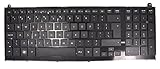 FEBNISCTE Laptop Keyboard for HP ProBook 4520s 4520 4525 4525s Series with Frame