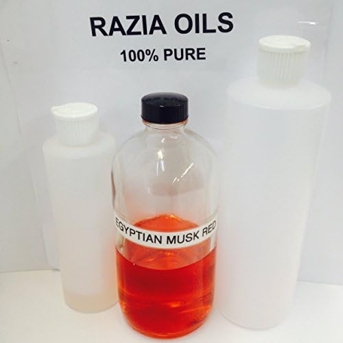 RAZIA Body Oils Egyptian Musk RED Unisex 100% Pure 16 oz $ 24.99 only