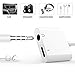 Headphone Adapter for iPhone Adaptor 3.5mm Jack Dongle Earphone Connector Convertor 2 in 1 Music Accessories Charger Cables Charge & Audio Compatible for iPhone 8/ X/XS MAX/XR/ 8Plus/ 7/7 Plus-Whitethumb 3