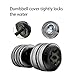 Travel Weights Water Filled Dumbbells Set for Man & Women, Adjustable Water Dumbbells Up to 20-45Lbs, Portable Fitness Equipment, for Exercise Fitness Weightlifting Training, for Gym & Hiking