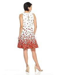 Maggy London vestido sin mangas para mujer con escote redondo