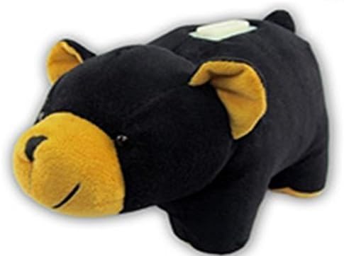 Huggie Banks Black Bear Bank-coin Bank - For Boys and Girls โ Huggable โ Soft -Plush - Stuffed Animal Toy - Teach Kids About Money โ Learning and Development โ Play and Learn - We Are Happy to Offer a Pig - Lion - Giraffe -Monkey - Elephant - Moose - Lady Bug - Just Search Amazon for Huggy Bank Lion Bank Etc.