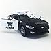 2015 Ford Mustang GT LAPD State Police Squad Car Black Kinsmart 1:38 DieCast Model Toy Car Collectible
