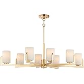Maxim Dart-Eight Light Chandelier-28 Inches Wide by 13.5 inches high-Satin Brass Finish -Traditional Installation