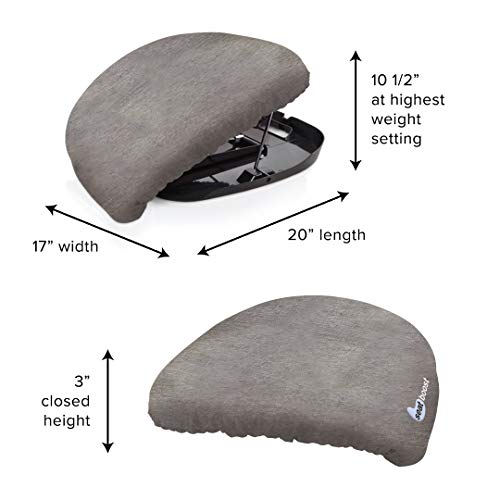 Stand Assist Aid for Elderly - Lifting Cushion by Seat Boost - Portable Alternative to Lift Chairs - Handicap Mobility Help for 70% Support Up to 340