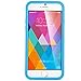 ULAK iPhone 6 Case, 2in1 Hybrid Soft TPU Case with Built in Screen Protector for Apple iPhone 6 4.7 inch (Light Blue)