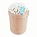 Mocha Frapp Scented Slime 4 oz Thick Butter Slime Handmade w/Foam Beads & Activator Package Stress Relief Party Favor