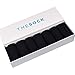The Sock 7 Pack Mens Socks Crew Cut Comfortable Socks (Black)