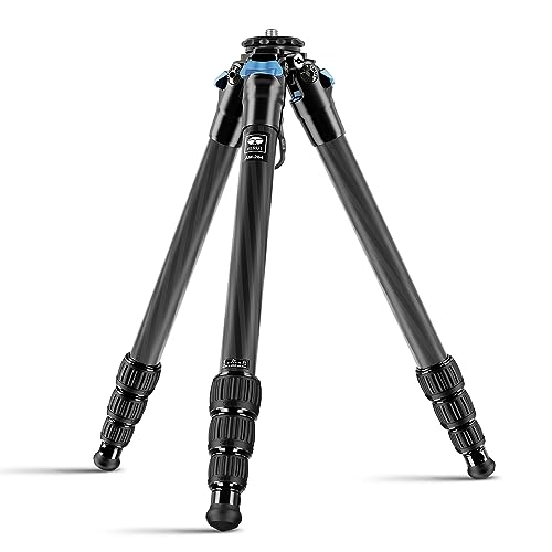 SIRUI AM-284 Carbon-Reisestativ, 15kg, 4-teilig, Edelstahlspikes