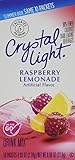 Crystal Light On The Go Raspberry Lemonade, 10-Packet Boxes (Pack of 4)
