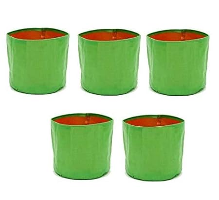 COIR GARDEN Grow Bags, 22x22x22 cm, Pack of 5