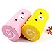 Jewelvwatchro Slow Rising Squishy Swiss Roll Scented Slow Rising Hand Wrist Toy [Random Color]