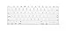 Allytech - White Keyboard Cover Silicone Skin for MacBook Air 13