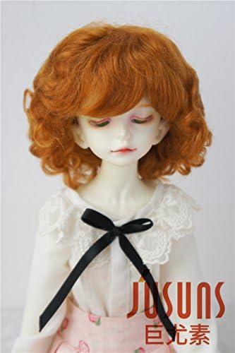Jusuns JD012 7-8inch 18-20CM Ginger Baby wave Sophia mohair doll wigs 1/4 MSD BJD Doll accessories