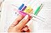 Bestgrew® 24pcs Syringe Highlighters Fluorescent Needle Watercolor Pen with 6 Colors