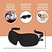 Bucky 40 Blinks No Pressure Printed Eye Mask for Travel & Sleep, Nouveau, One Size