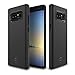 Galaxy Note 8 Case, Patchworks [Level Series] Level ITG in Black - Military Grade Certified Drop Protection, Impact Disperse Technology System