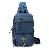 Lanspace Sling Bag Cross Shoulder Backpack for Laptop iPad Up to 12.1-Inch