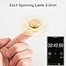 Opard Tri Fidget Spinner R188 Bearing Plum Blossom Hand Spinning Toy for Child and Adult (Gold)