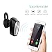 VTIN Mini Bluetooth Headset, Bluetooth 4.1 In-ear Earpiece with Mic Hands-free Headphone for iPhone 7/7S Plus and all Bluetooth-enable Devices - Black