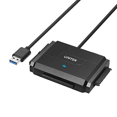 Sata Ide To Usb 3 0 Adapter Unitek Ide Hard Drive Adapter For Universal 2 5 3 5 Inch Ide And Sata External Hdd Ssd Support 10tb Pricepulse