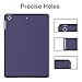 JETech Case for iPad (9.7-Inch, 2018/2017 Model, 6th/5th Generation), Smart Cover Auto Wake/Sleep (Purple)