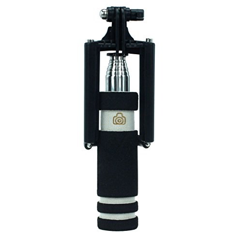 Wensltd Tripod Monopod Extendable Handheld Fold Self-portrait Stick (Black) - Thumbnail 2