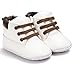 Voberry® Baby Boy's Girl's Warm Snow Short Boots First Walkers Shoes Sneaker (6~12Month, white)