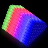 24 PCS Foam Glow Sticks Party Favors Light Up Glow