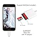 Weihao SD Card Camera Reader Adapter for iPhone iPad [Support iOS 9.2 or up] Trail Game Camera Card Viewer Reader for iPhone 8/8Plus/6/6s/6Plus/7/7s/7Plus/5/5s/X/iPad Mini/Air,No APP Needed