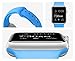 FanTEK Soft Silicone Sport Style Replacement iwatch Strap for Apple Wrist Watch 42mm Models - Small/Medium - Blue