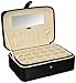 Mele & Co. Lila Forty-Eight Section Jewelry Box - Ivory Faux Leather - 10.5W x 4H in.