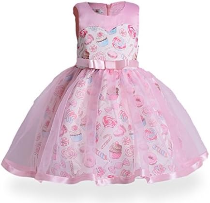 ZHBNN Girl Toddler Wedding Birthday Party Formal Dress