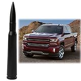 Bullet Antenna Fit Chevy Silverado & GMC 1500 2500 3500 2008-2019 Accessories Short Replacement Antenna