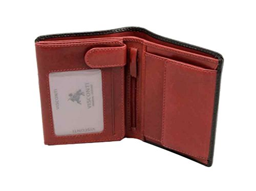 Visconti tr-34 classic tri fold wallet passcase / id wallet made …