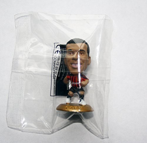 Cafu MicroStars Corinthian Convention 2008 figure - AC Milan Home Kit - Gold Base MC11526 - similar to SoccerStarz
